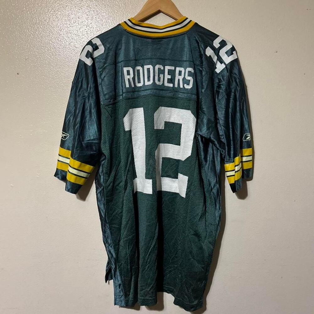 Vintage Y2K Aaron Rodger’s Green Bay Packers Jersey Size Men’s XL